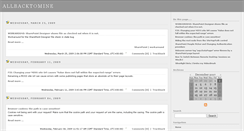 Desktop Screenshot of allbacktomine.com